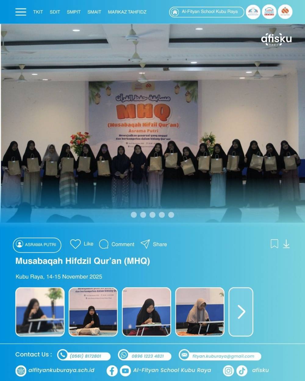 MUHASABQAH HIFDZIL QUR'AN (MHQ) 2025