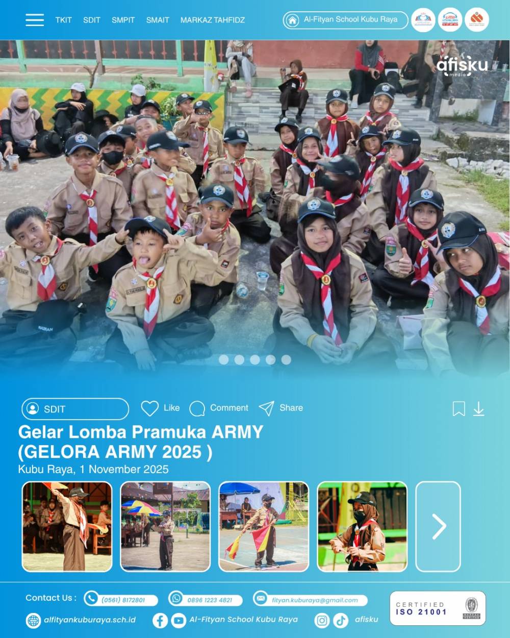 GELAR LOMBA PRAMUKA ARMY (GELORA ARMY 2025 )