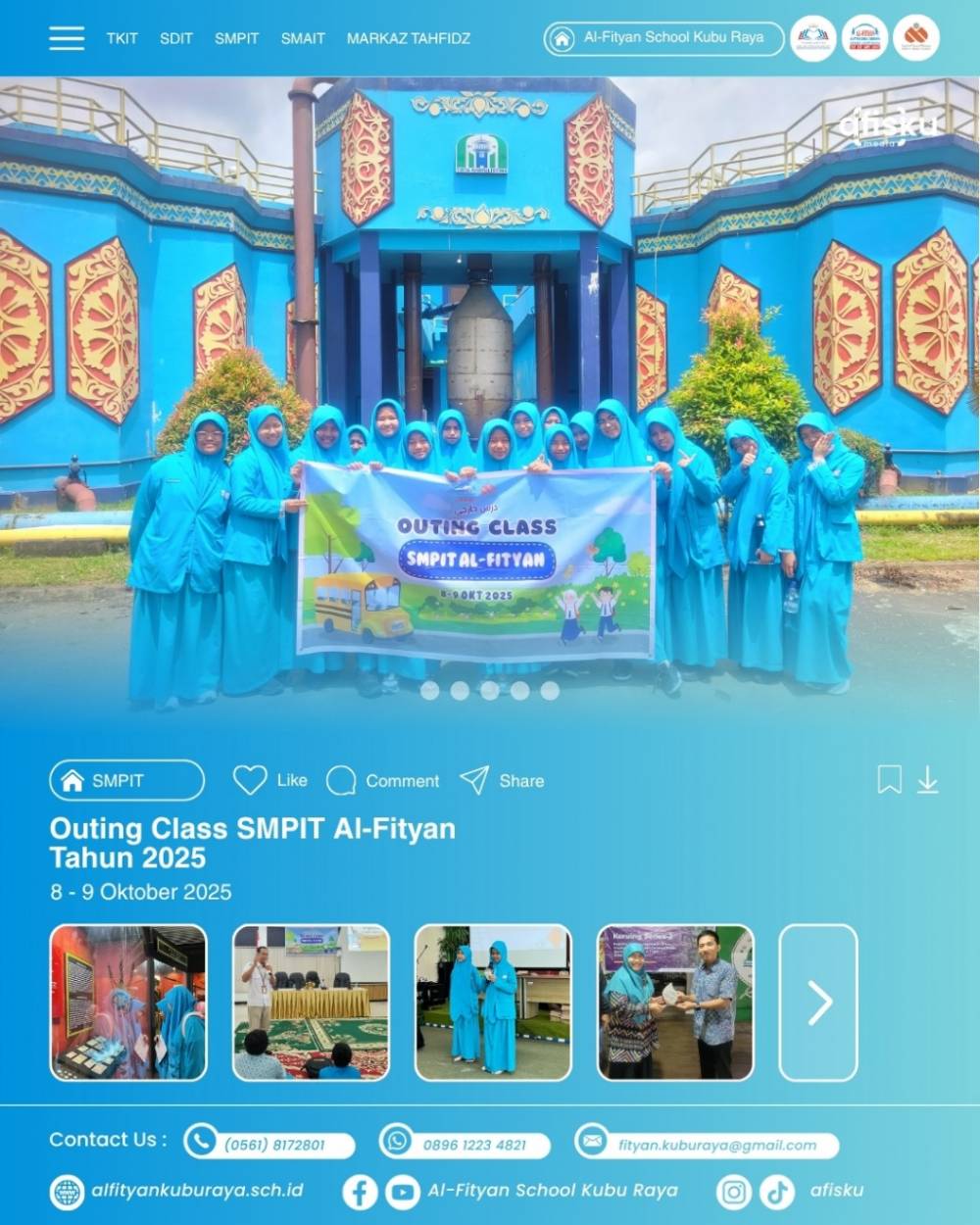 OUTING CLASS SMPIT ALFITYAN TAHUN 2025